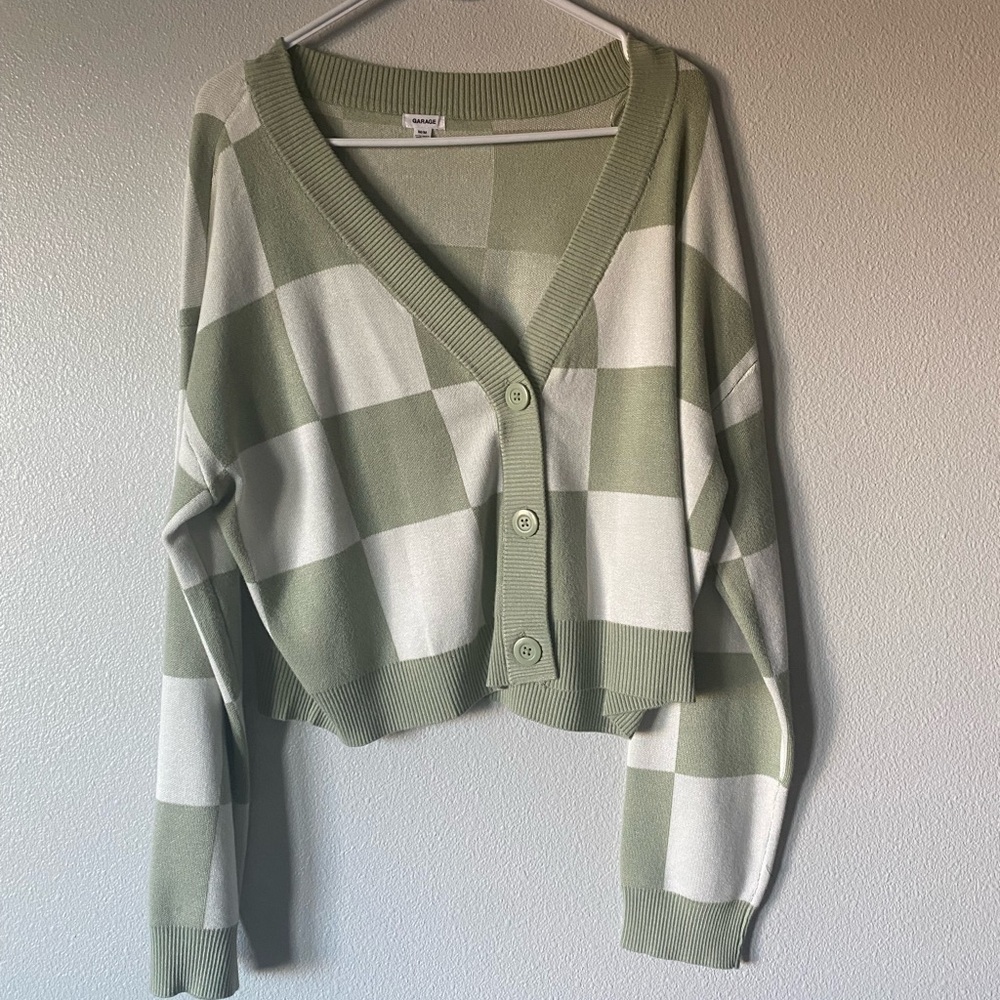 Medium Green Garage Sweater